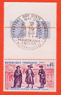 28541 / ⭐ Bord Feuille Yvert Y-T 1678 Obliteration 1er Jour Ouverture ETATS GENERAUX Versailles 8 Mai 1971 LUXE MNH**  - Nuovi