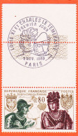 28500 / ⭐ ◉ Bord Feuille Yvert Y-T 1616 Obliteration 1er Jour 08-11-1969 LOUIS XI CHARLES Le TEMERAIRE  LUXE MNH**  - Neufs