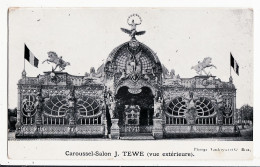 28914 / ⭐ BRUXELLES Caroussel Salon TEWE Vue Exterieure Manege Cirque Circus 1900 Photographie VANDERVYVER Brussels  - Monumenti, Edifici