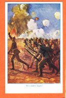 28726 / ⭐ Wohlfahrts-Karte SOZIALPOLITIK Berlin Nr 15 Wir Müssen Siegen ! Soldaten Patriotisch Weltkrieg 1914 CpaWW1 - Weltkrieg 1914-18