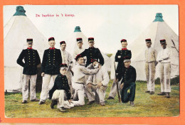 28759 / ⭐ Peu Commun De Barbier In 't Kamp Nederlandse Leger / Barbier Militaire Armée Néerlandaise 1912  - Autres & Non Classés