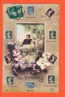 28618 / ⭐ CP LANGAGES Des TIMBRES 1910s à Veuve LOCQUET Rentière Noyelle-Vion - K 361 - Briefmarken (Abbildungen)