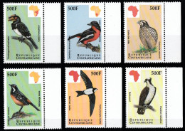 1999 Rep.Centroafricana Birds Of Africa Set MNH** Tr165 - Zentralafrik. Republik