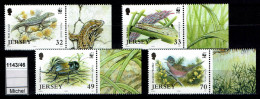Jersey - 2004 - MNH - Fauna - Endangered Animals, WWF, Bedreigde Diersoorten - Jersey