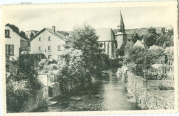 Houffalize 1963; L'Ourthe Et L'Eglise - Voyagé. (Lander- Eupen) - Houffalize