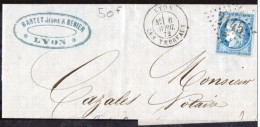 FRANCE N° 60 I -GC 2145 Lyon) - 1849-1876: Classic Period