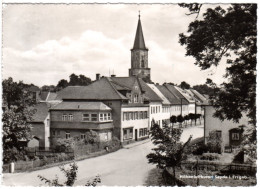 Sayda Erzgebirge, Strassenansicht, Gebr. Sw-AK - Autres & Non Classés