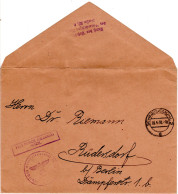 DR 1937, Frei Durch Ablösung Reich Auf Thorn Konsulatsbrief V. Schneidemühl - Brieven En Documenten