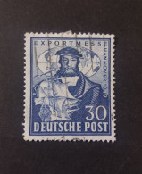 GERMANY ALLEMAGNE DEUTSCHES OCCUPAZIONE BIZONA 1948 FOIRE DE HANOVRE CAT. YVERT N.73 - Used Stamps