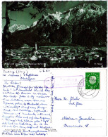 BRD 1961, Landpost Stpl. 13b TAUTING über Murnau Auf Mittenwald Sw-AK M. 10 Pf - Autres & Non Classés