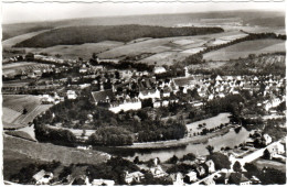 Donauwörth M. Bahnhofstrasse U. Unbebautem Schellenberg, Ungebr. Luftbild-AK - Andere & Zonder Classificatie