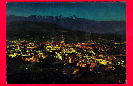 ITALIA - Abruzzo - Cartolina Viaggiata Nel 1968 - L'Aquila - Panorama - Notturno - L'Aquila