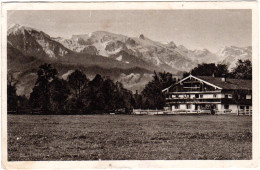 Bad Tölz Billerhoff M. Benediktenwand, 1930 Gebr. Sw-AK - Andere & Zonder Classificatie