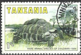 Tanzania 1985 - Mi 258 - YT 255 ( Giant Tortoise ) - Tortues