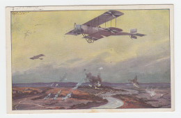 Frankreich 1915, Marseille, Dt. Militär Flugzeug über Der Marne - Altri & Non Classificati