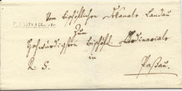 Bayern, L1 LANDAU A.d.Is. Auf Brief N. Passau. - Covers & Documents