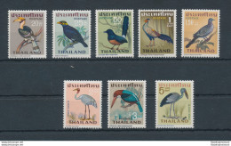 1967 Tailandia - Stanley Gibbons N. 562/569 - Uccelli - 8 Valori - MNH** - Autres & Non Classés