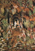 CPM GRAND FORMAT F1 - BAYERISCHES NATIONAL MUSEUM MUNCHEN - MUNICH - CRECHE EN PAPIER - DETAIL - MORAVIE VERS 1890 - München