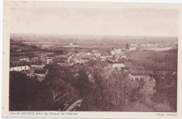 49 -  Vue De QUINCE- Prise Du Donjon Du Château 170 - Autres & Non Classés