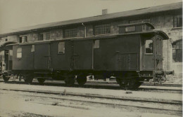 Fourgon 117-180 - Lokomotivbild-Archiv Bellingrodt - Wuppertal Barmen - Eisenbahnen