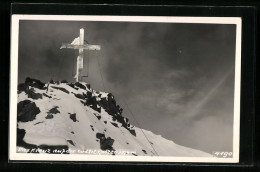 AK Das Kreuz Auf Der Witelspitze Im Winter  - Sonstige & Ohne Zuordnung