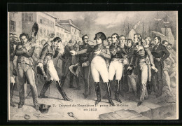 Künstler-AK Départ De Napoléon I. Pour St-Hélène En 1815  - Personnages Historiques