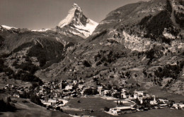 CPSM - ZERMATT - Panorama Sur Le Cervin ... Edition Otto Furter (format 9x14) - Zermatt