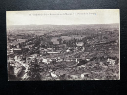 CPA PUY DE DOME / THIERS / PANORAMA SUR LE MOUTIER ET LA PLAINE DE LA LIMAGNE / NEUVE - Thiers