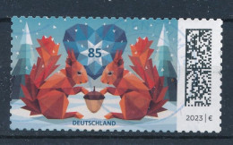 BRD / Bund Mi. 3802 Gest. Weihnachten 2023 Eichhörnchen Eichel - Used Stamps