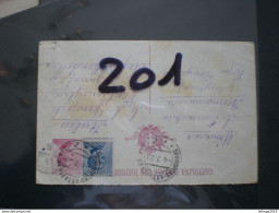 CARTOLINA POSTALE CON RISPOSTA ITALIA REGNO MICHETTI 1923 PER LA RUSSIA RUSSIE РОССИЯ + TASSA 25c RRR RIF. TAGG (201) - Paquetes Postales