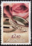 AUSTRALIA 2023 $2.40 Multicoloured, Special Occasions-Wedding Rings FU - Usados