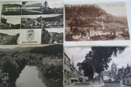 17 CARTES JURA DOLE MOREZ SALINS LES BAINS DOLE BAUME CROTENAY ROUSSES CHATEAU DES PRES MARNOZ ARBOIS POLIGNY ST CLAUDE - Sonstige & Ohne Zuordnung