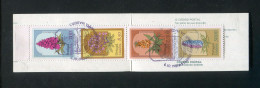 "PORTUGAL-MADEIRA" 1981, Markenheftchen Mi. MH 1 (mit Mi. 73-76) "Blumen" Gestempelt (B2077) - Madeira