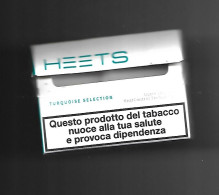 Tabacco Pacchetto Di Sigarette Italia - Heets Turqoise Da 20 Pezzi - Vuoto - Sigarettenkokers (leeg)