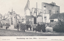 BESCHIETING VAN LIER 1914 =     BERLARIJSTRAAT         2 SCANS - Lier