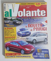 54072 Al Volante A. 4 N. 10 2002 - Prova Fiat Ulysse - Opel Corsa - Mazda 6 - Engines