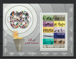 ●Sharjah 1968 ֍ Olympic Games Mexico ️68 ֍ KHOR FAKKAN ● BF Nuovo ● Perforato ● Lotto N. 2271 ● - Sharjah