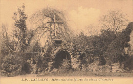 E398 Lallaing Mémorial Des Morts - Sonstige & Ohne Zuordnung