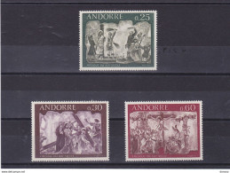 ANDORRE 1968 FRESQUES Yvert 191-193, Michel 211-213 NEUF** MNH Cote 5,50 Euros - Nuovi