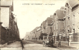 59 CPA LOMME " LE MARAIS " RUE LANGLART ANIMATION - Lomme