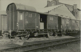 Fourgons 128-329, 132-780 - Lokomotivbild-Archiv Bellingrodt - Wuppertal Barmen - Eisenbahnen