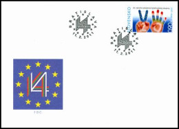 FDC 491 Slovakia 20th Anniversary Of The Visegrad Group 2011 Joint Issue - Comunità Europea