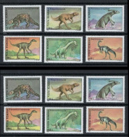 ● ROMANIA 1994 ֍ Animali Preistorici ● Dinosauro . .  ● N. 4153 / 58  ** X 2 ● Serie Completa ● Lotto N. 2261 ● - Nuovi