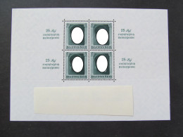 DR-Block Nr. 9, 1937, Geburtstag AH, Ungebraucht - Unused Stamps