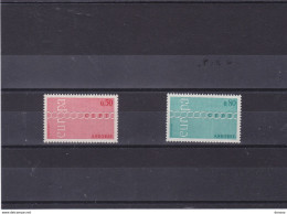 ANDORRE 1971 EUROPA Yvert 212-213, Michel 232-233 NEUF** MNH Cote Yv 50 Euros - Ongebruikt