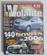 54118 Al Volante A. 8 N. 1 2006 - FIAT 600 / Opel Zafira / Seat Altea - Moteurs