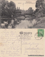 Werder-Magdeburg Stadtpark - "Fährhaus Adolf-Mittag-See" 1924  - Andere & Zonder Classificatie