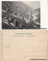 Ansichtskarte .Schweiz Gotthardtunnel: Pianotondo - Viadotto E Galleria 1918  - Otros & Sin Clasificación