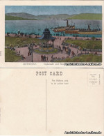 Postcard Rothesay Esplanade And Bandstand 1913 Luna - Other & Unclassified