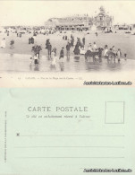 CPA Calais Vue Sur La Plage Vers Le Casino 1912 - Calais